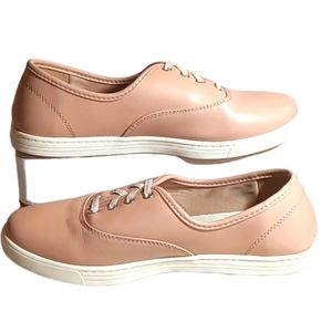 Comfortview Leather Gum Pink  Wide Width Walking Sneakers Sz 8W